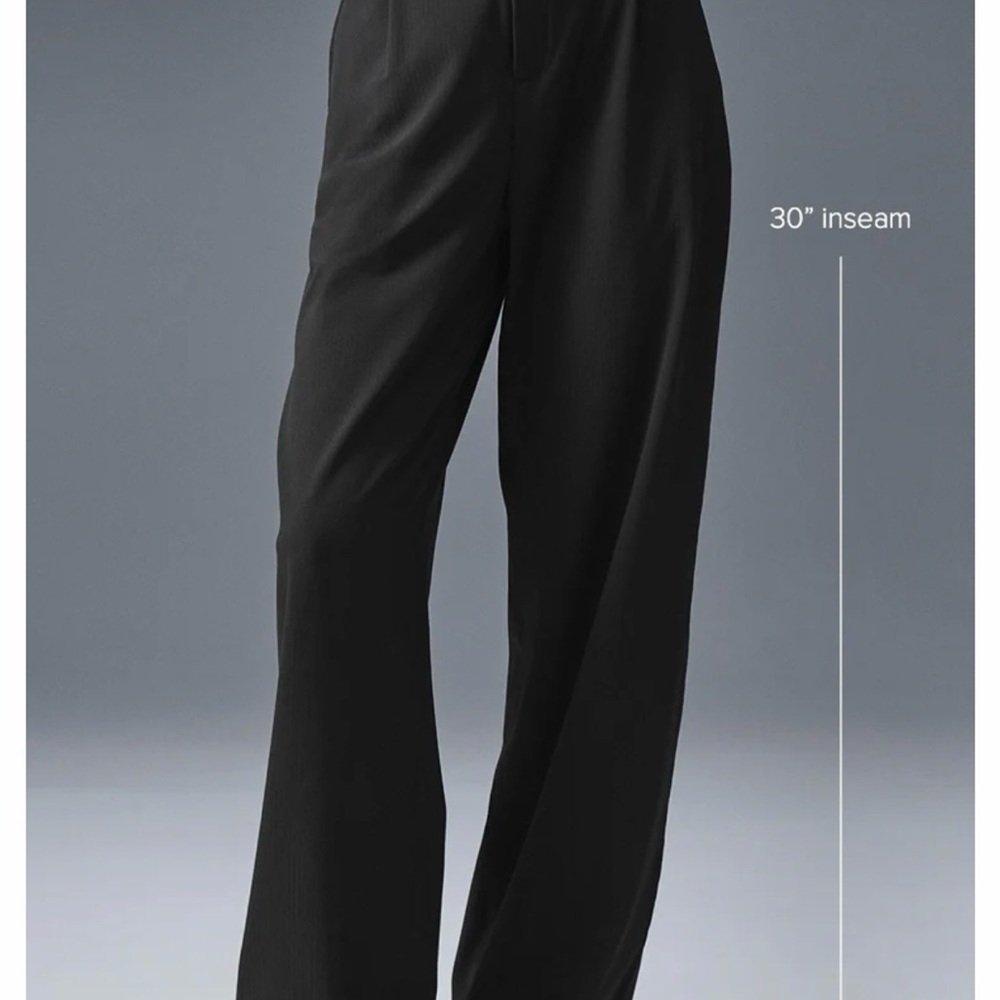 ALO Yoga Black Wide Leg Pants